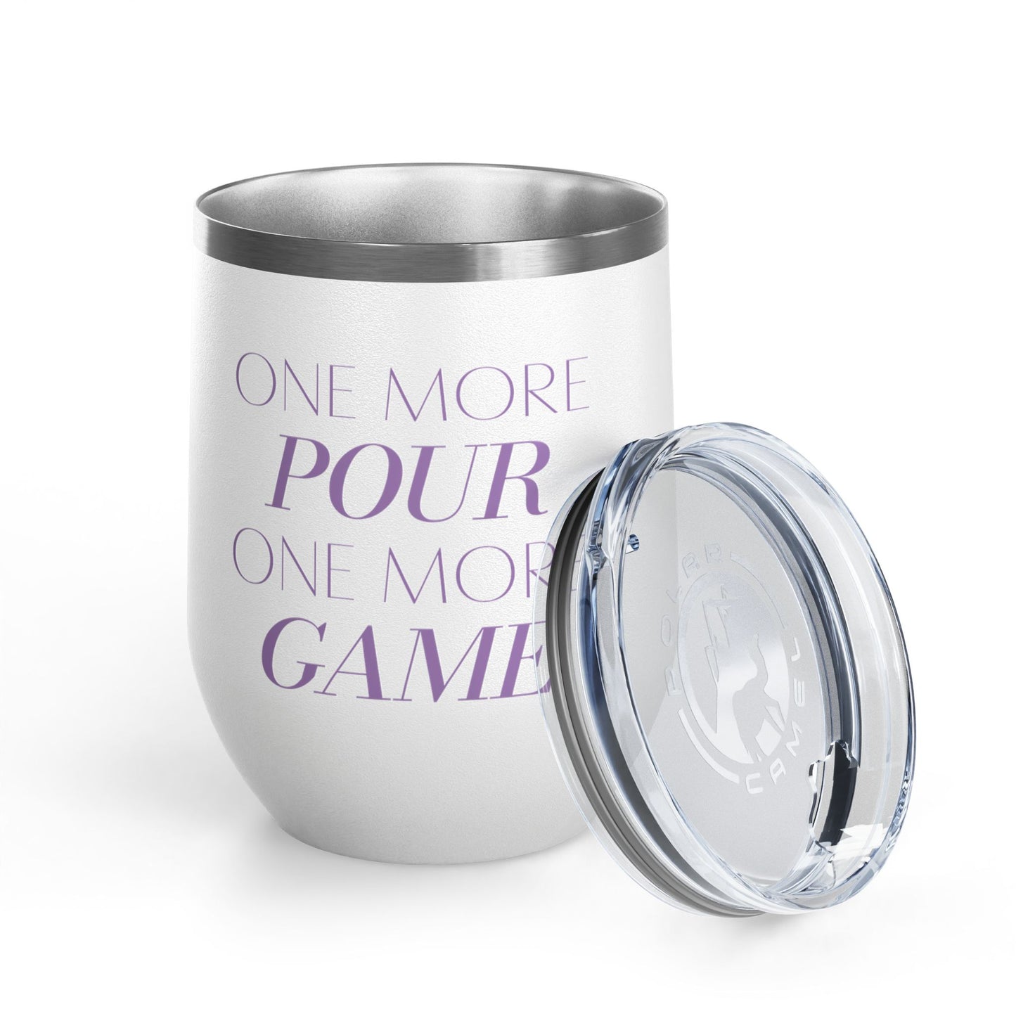 One More Pour. One More Game Wine Tumbler