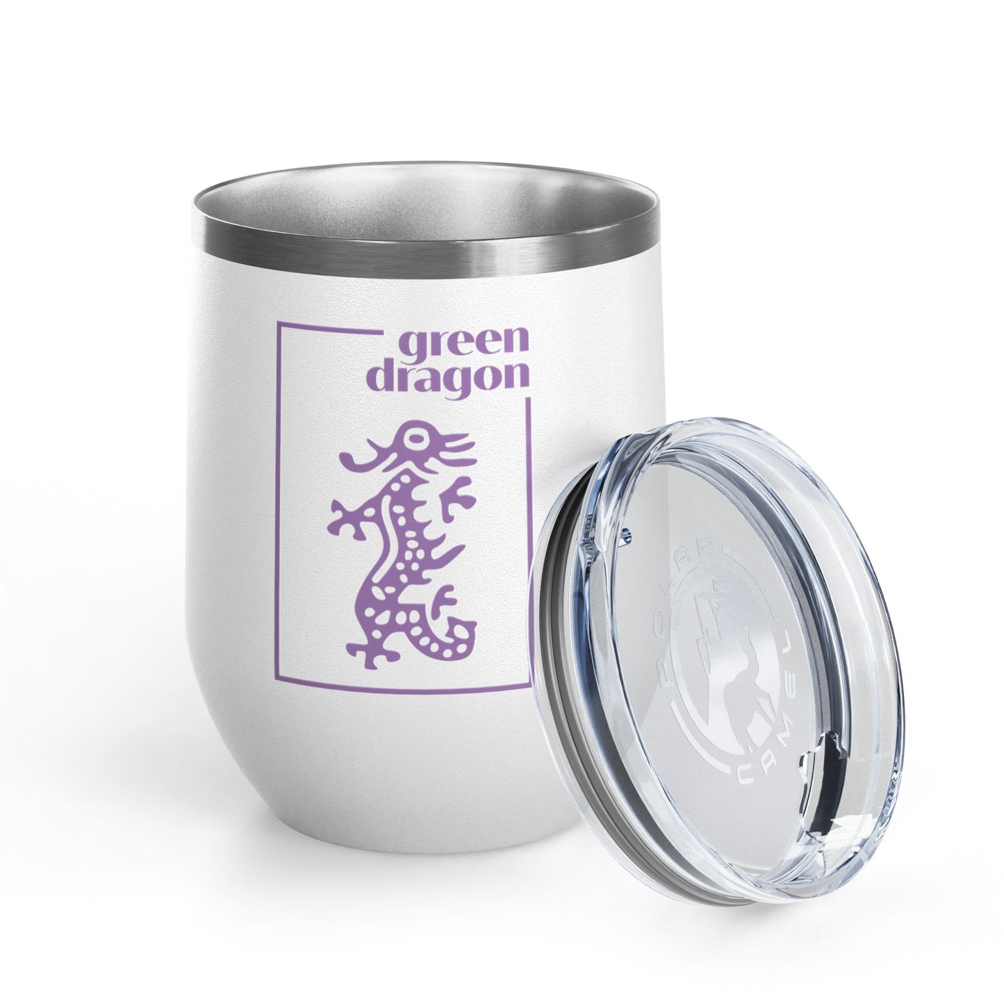 Green Dragon Wine Tumbler
