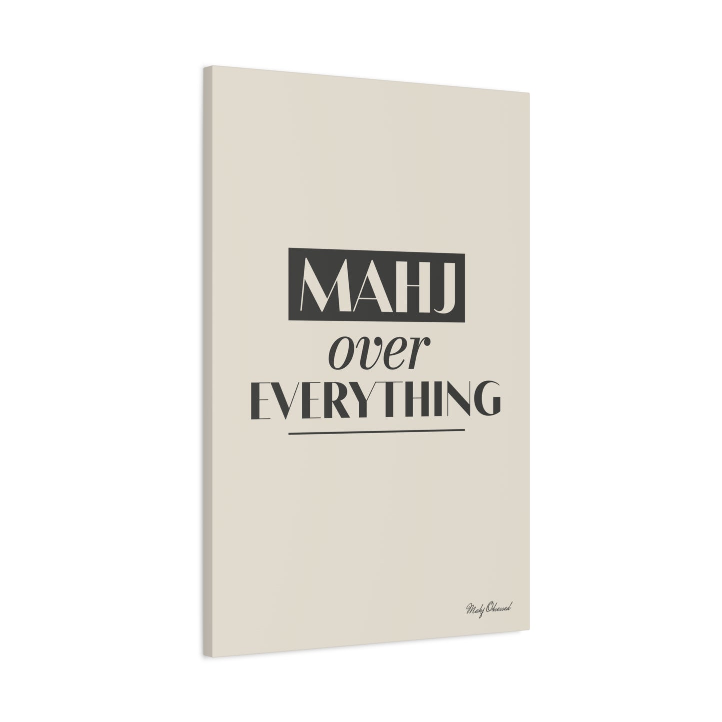 Mahj First Ivory Canvas