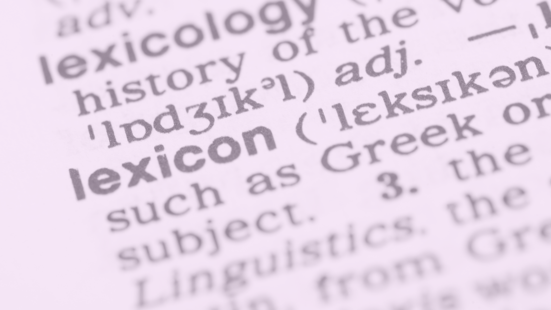 The Mahjong Lexicon