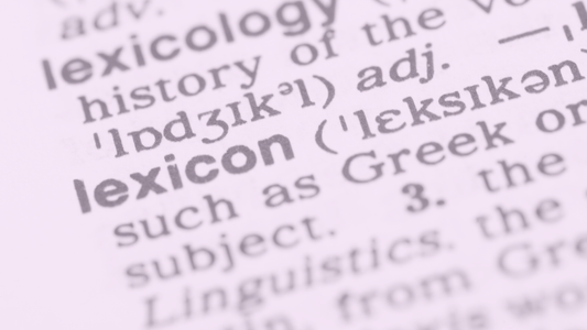 The Mahjong Lexicon
