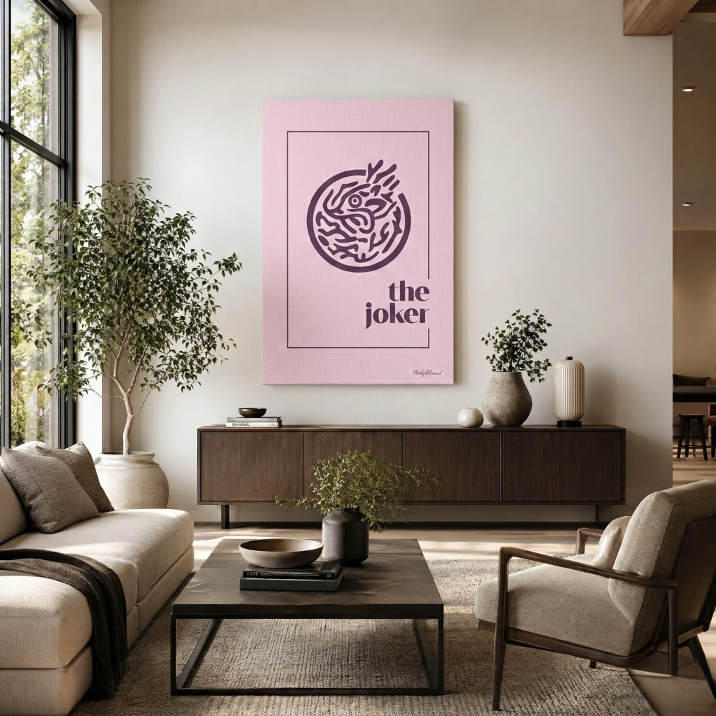 Joker Lavender Canvas