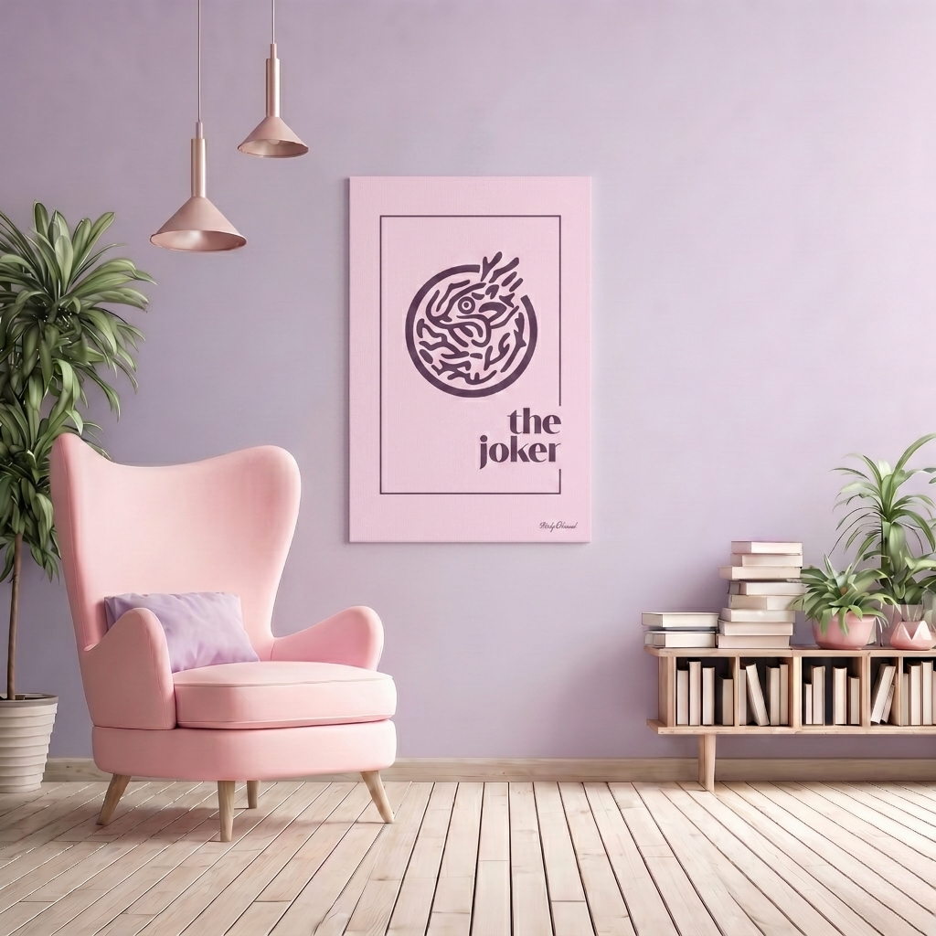Joker Lavender Canvas