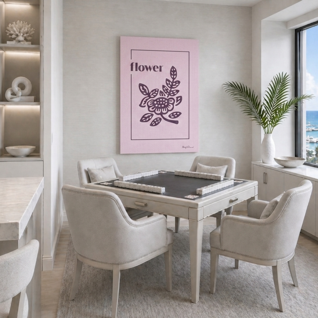 Flower Lavender Canvas