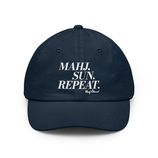 Mahj. Sun. Repeat Baseball Hat