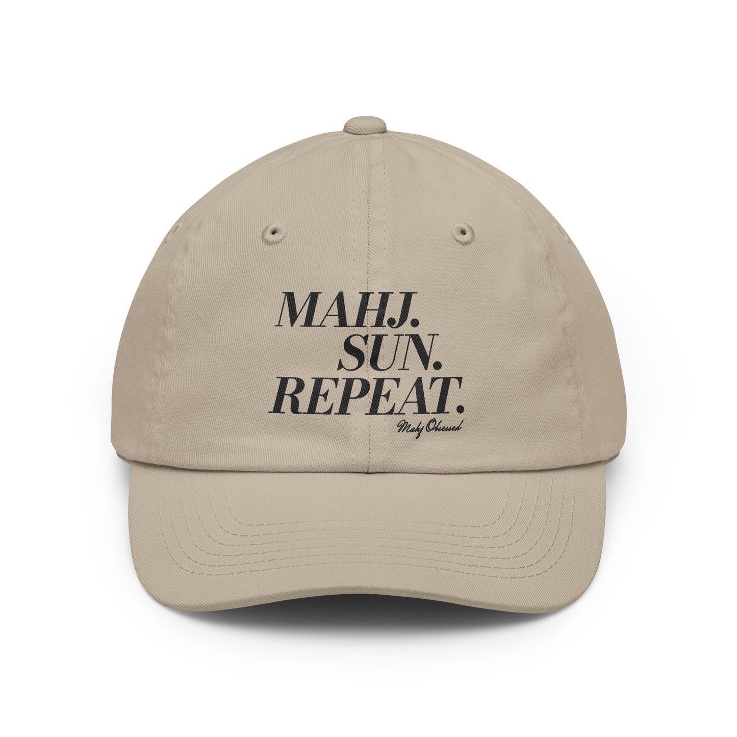 Mahj. Sun. Repeat Baseball Hat