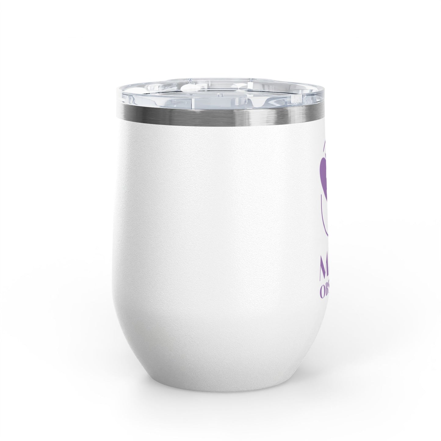 Mahj Obsessed Wine Tumbler — 12oz Insulated Mahjong Lover Travel Cup