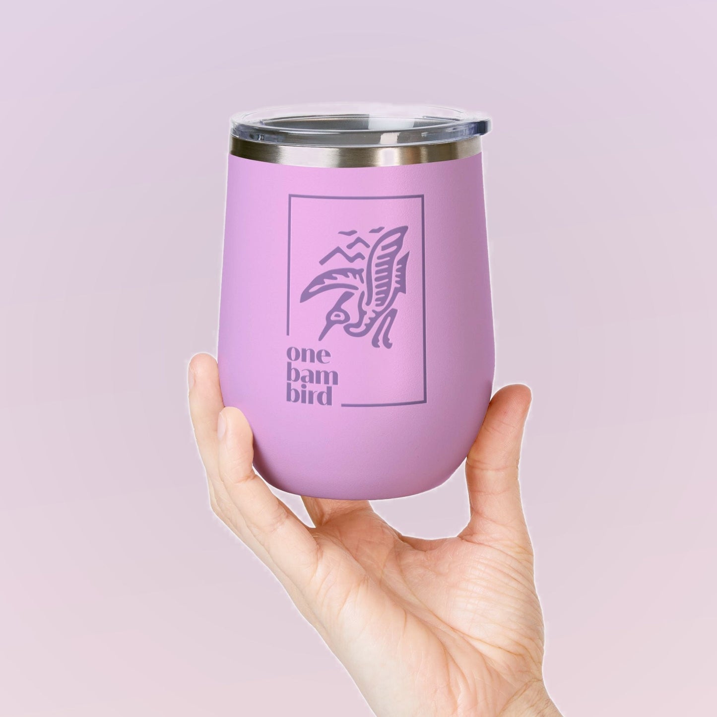 One Bam Bird Wine Tumbler