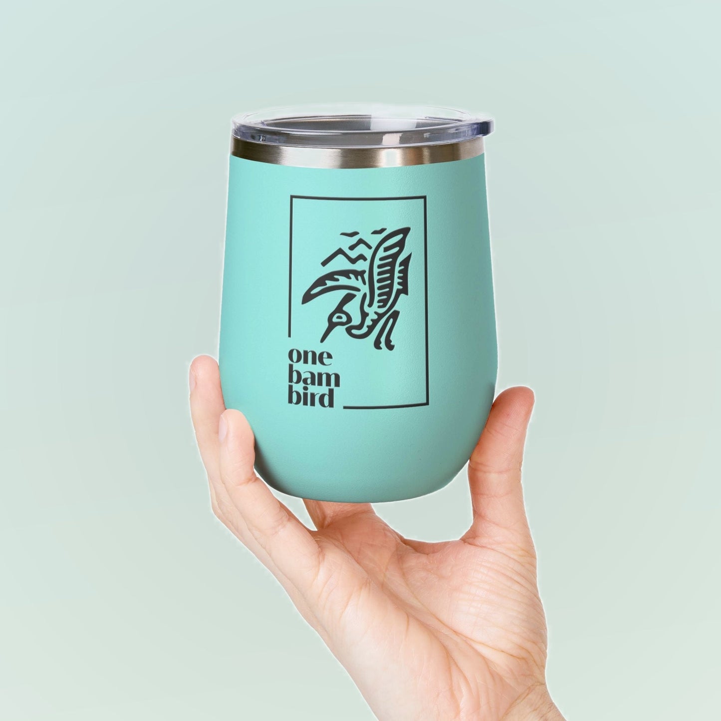 One Bam Bird Wine Tumbler