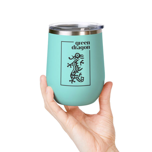 Green Dragon Wine Tumbler