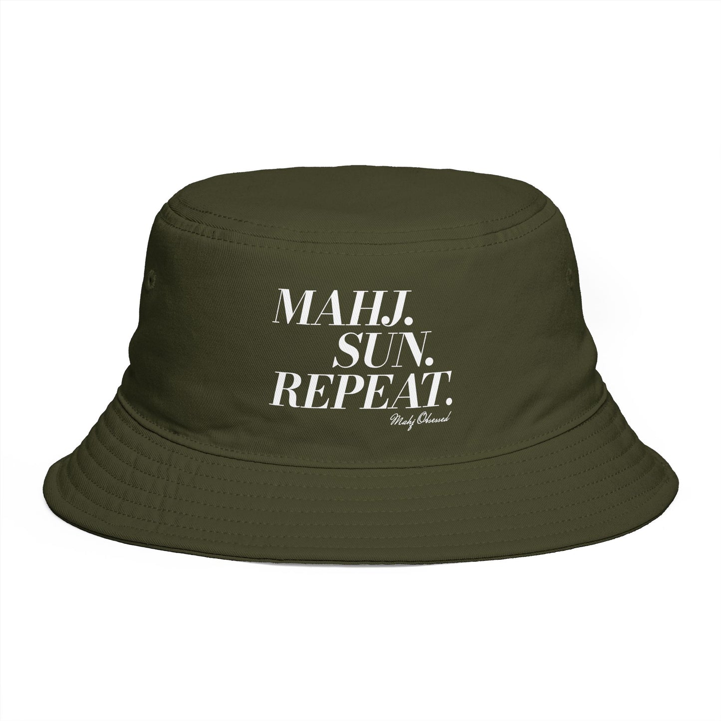 Mahj. Sun. Repeat Bucket Hat