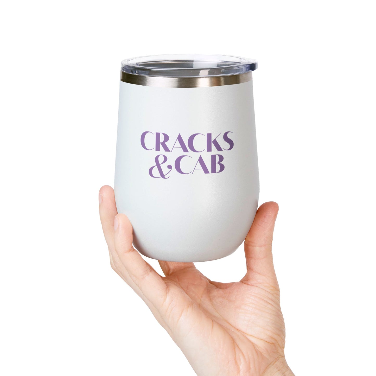 Cracks & Cab Wine Tumbler