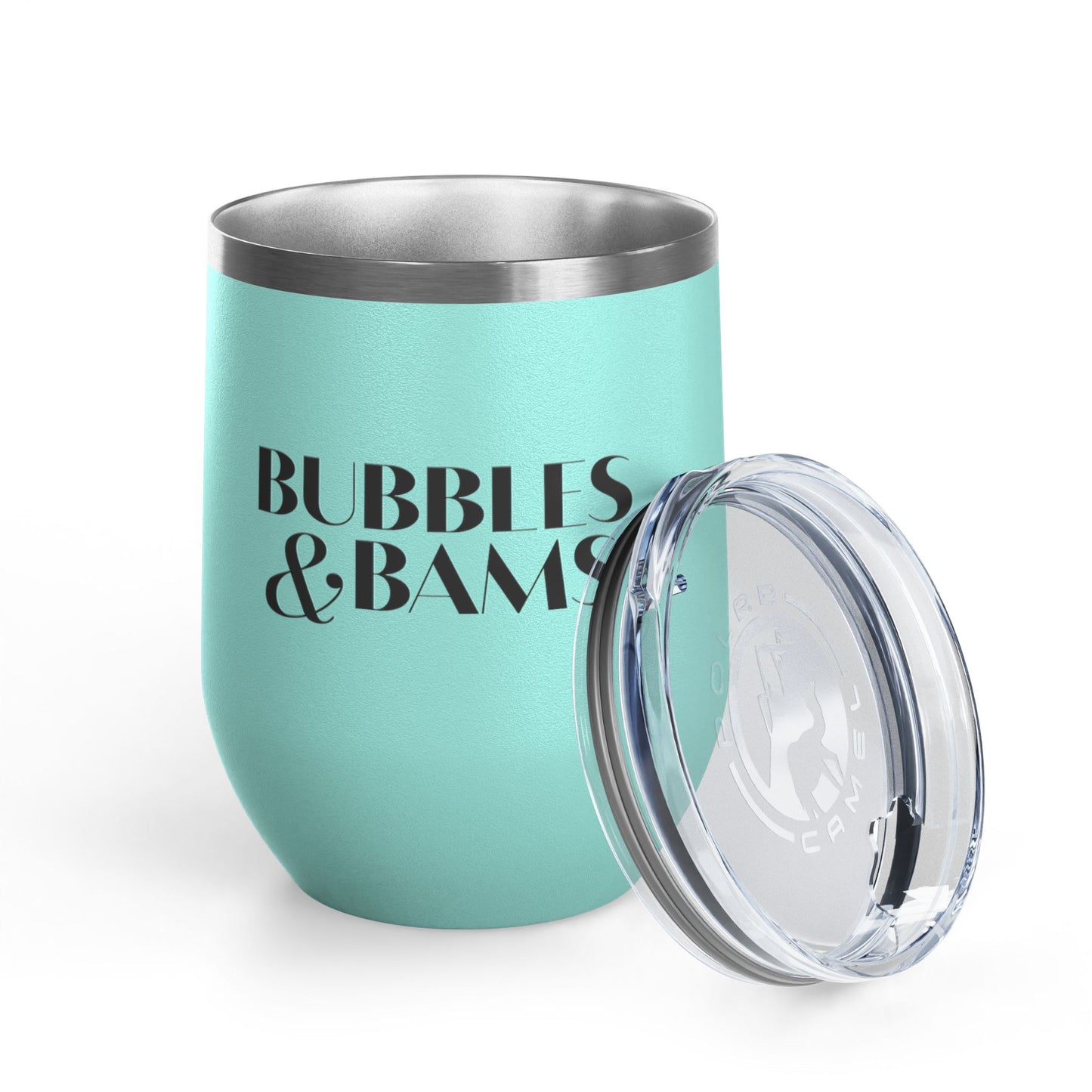 Bubbles & Bams Wine Tumbler