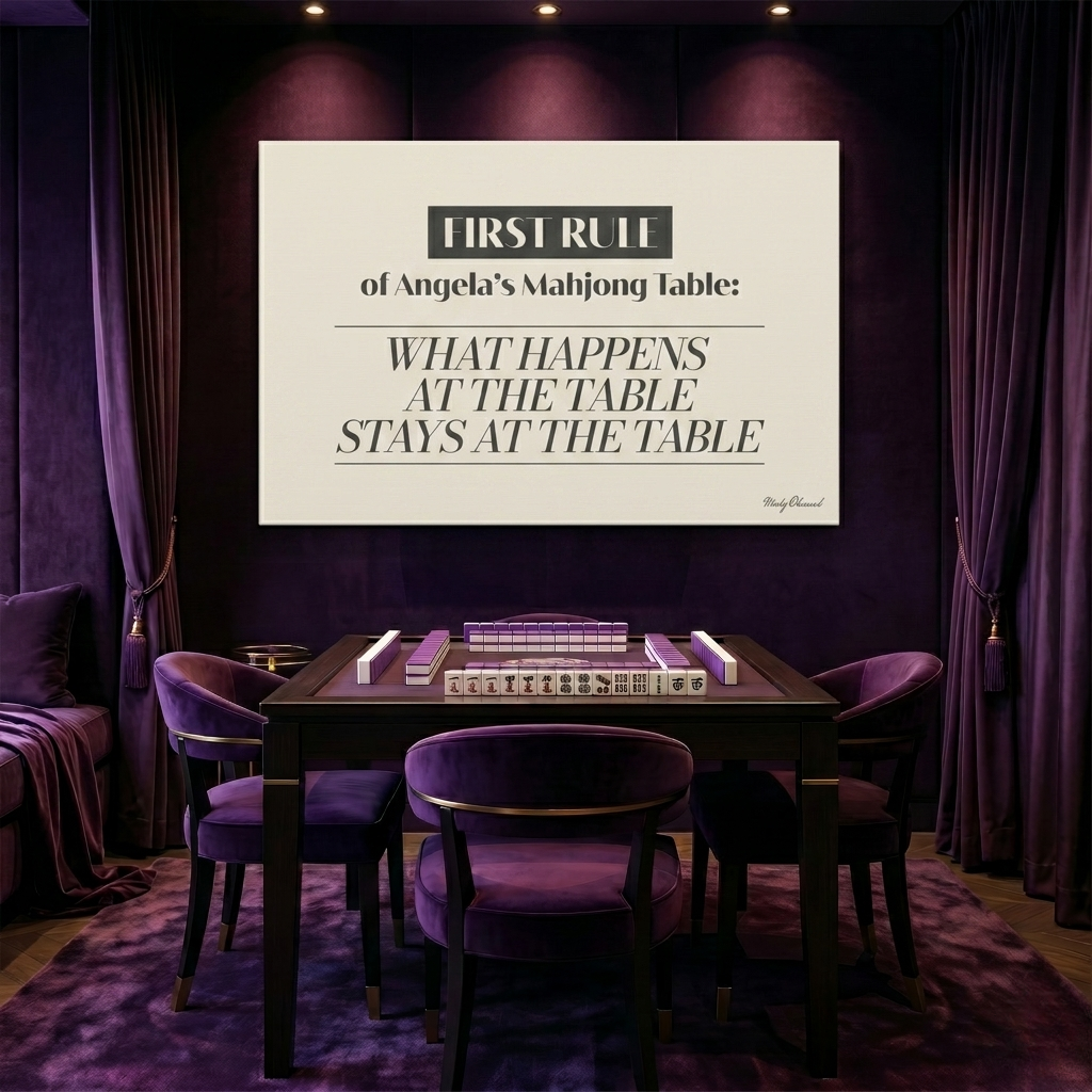 The Trusted Circle Table Ivory Canvas