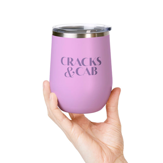 Cracks & Cab Wine Tumbler