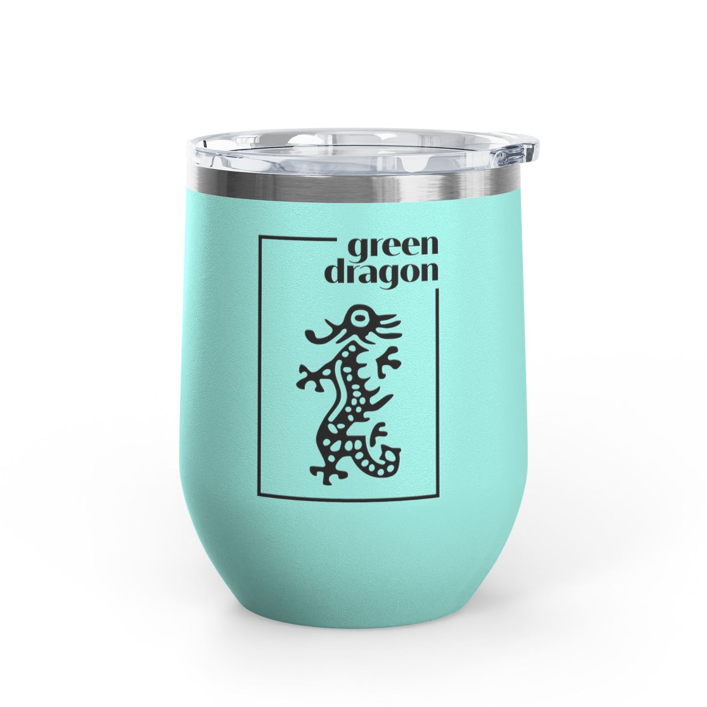 Green Dragon Wine Tumbler