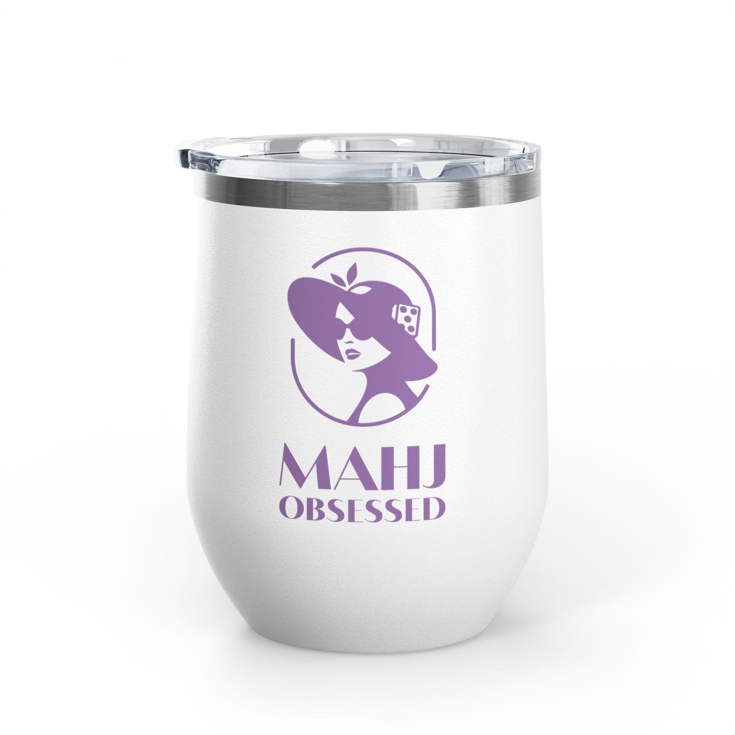 Bad Tiles. Good WIne. Great Night wine tumbler