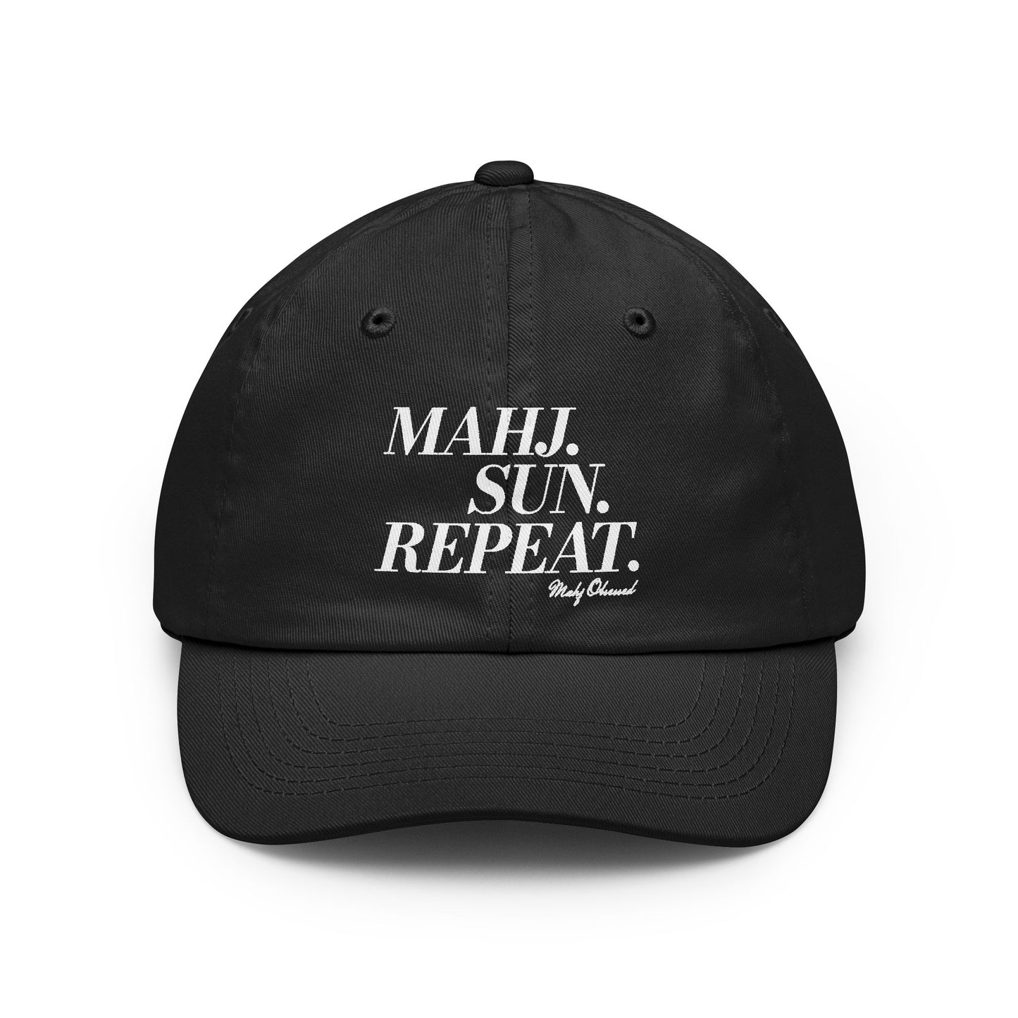 Mahj. Sun. Repeat Baseball Hat