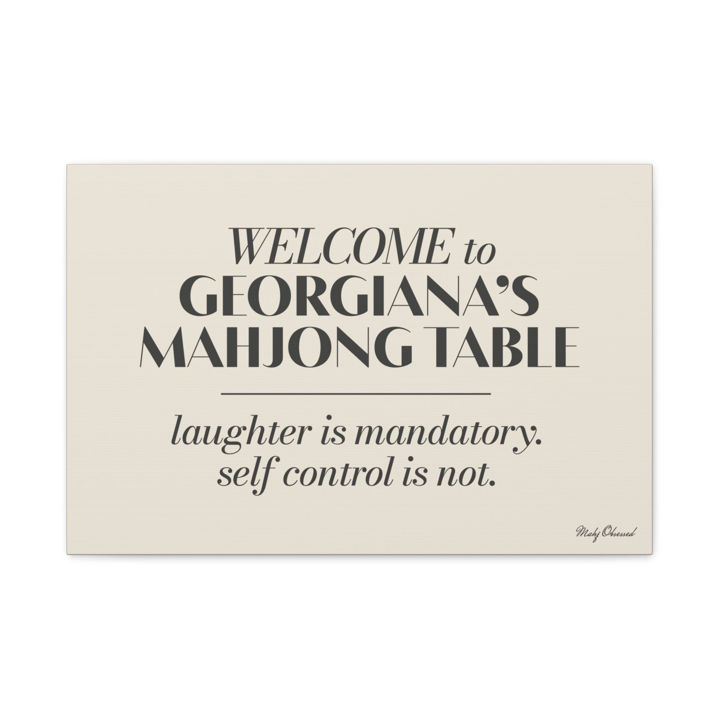 Unfiltered Table Ivory Canvas