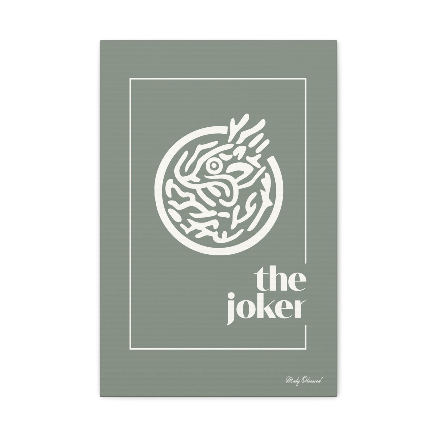 Joker Green Canvas