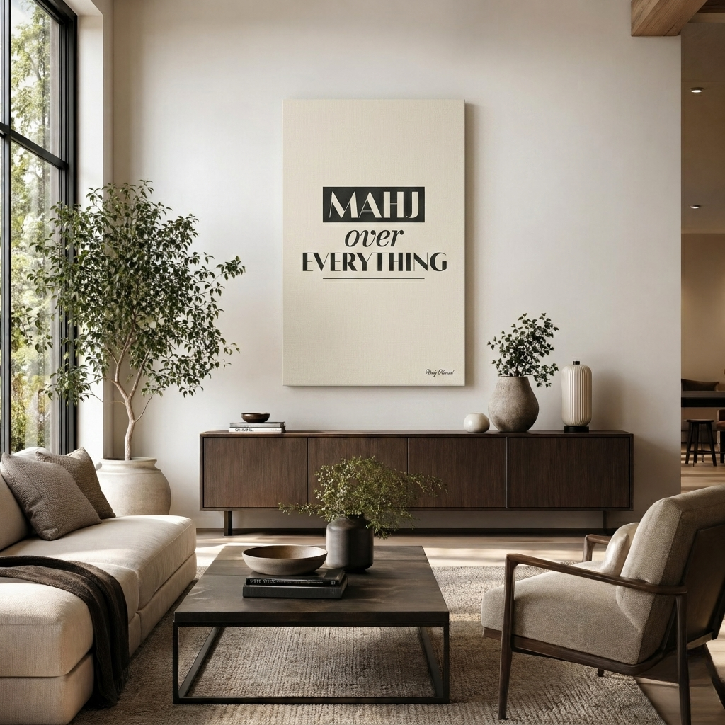 Mahj First Ivory Canvas