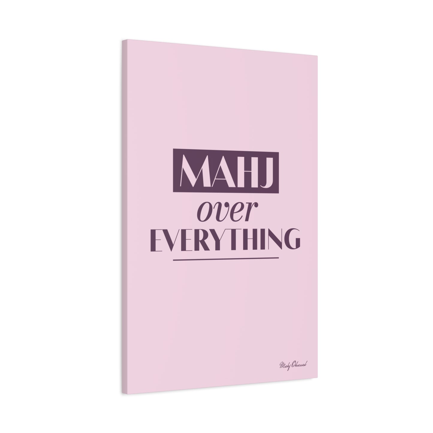 Mahj First Lavender Canvas