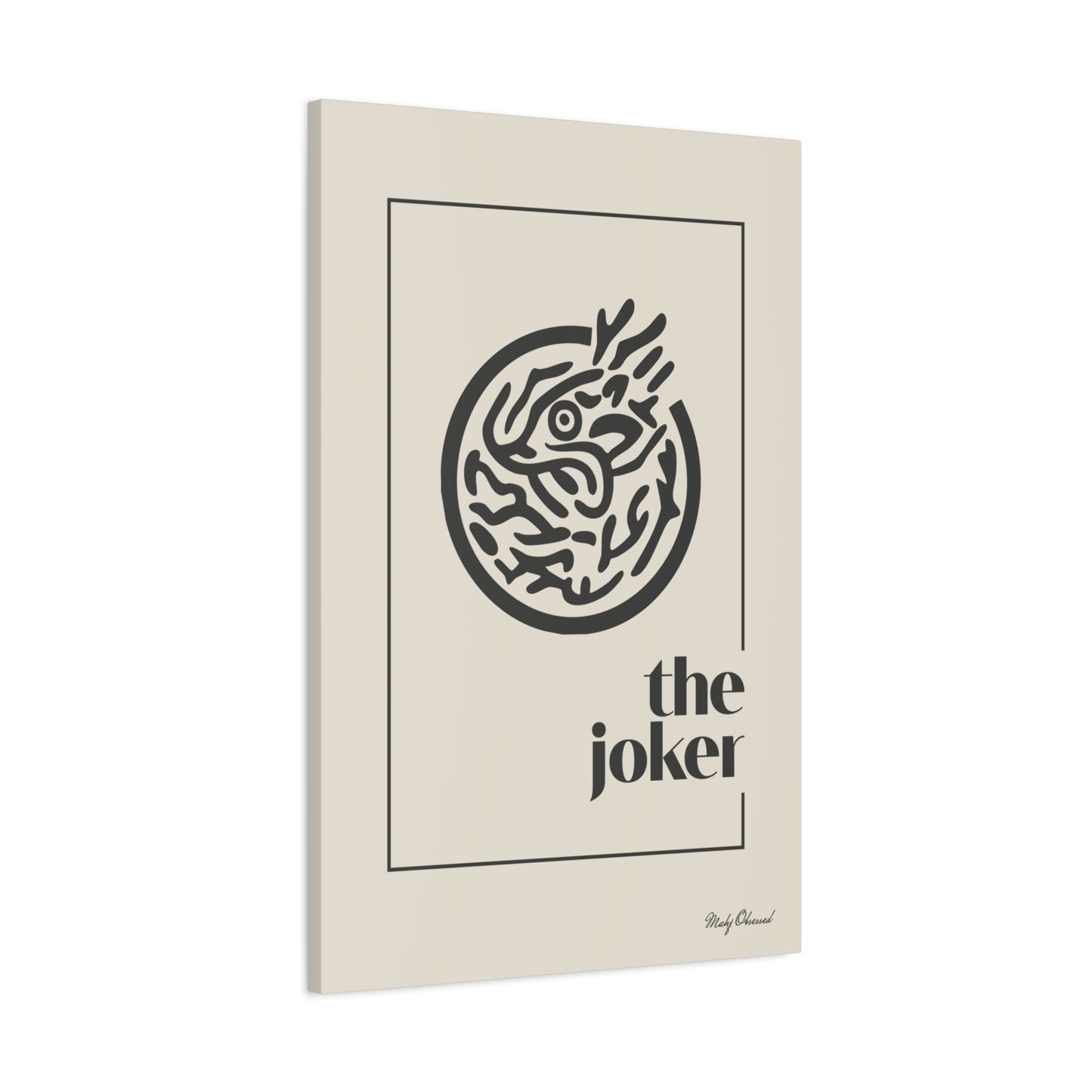 Joker Ivory Canvas