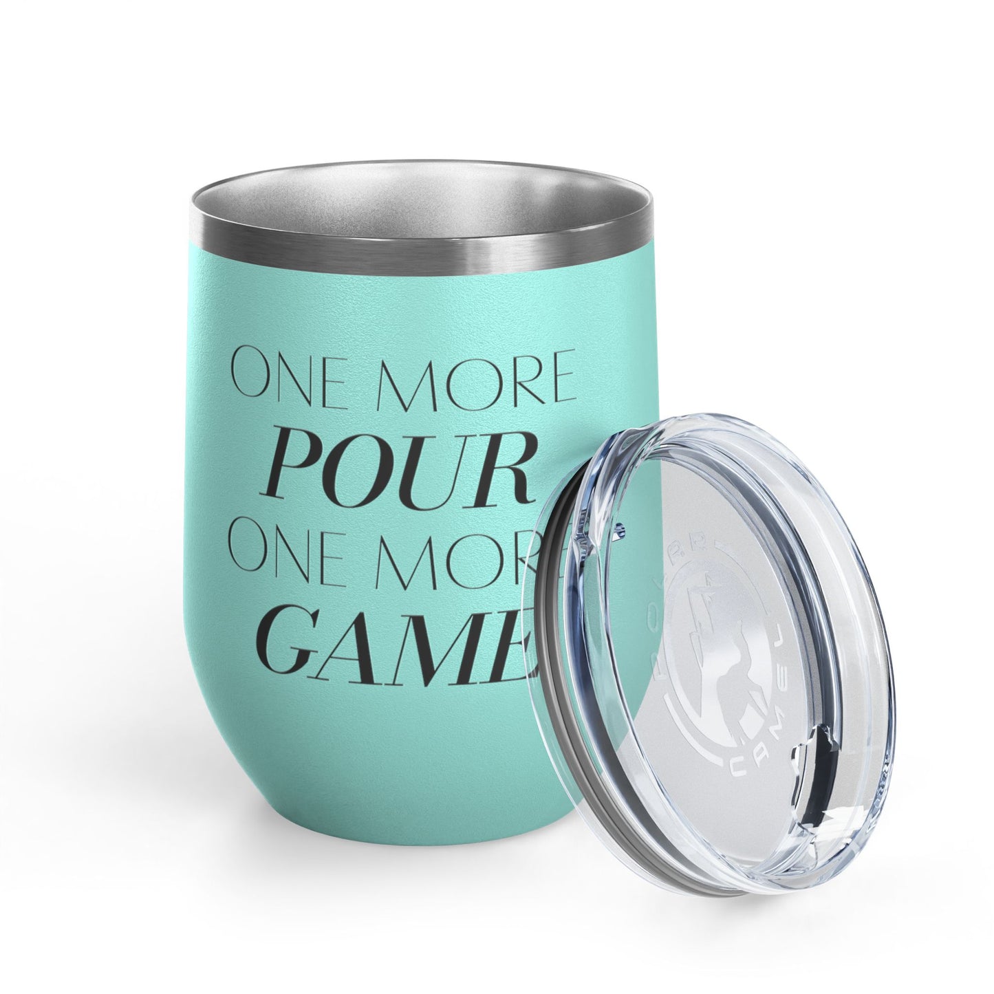 One More Pour. One More Game Wine Tumbler