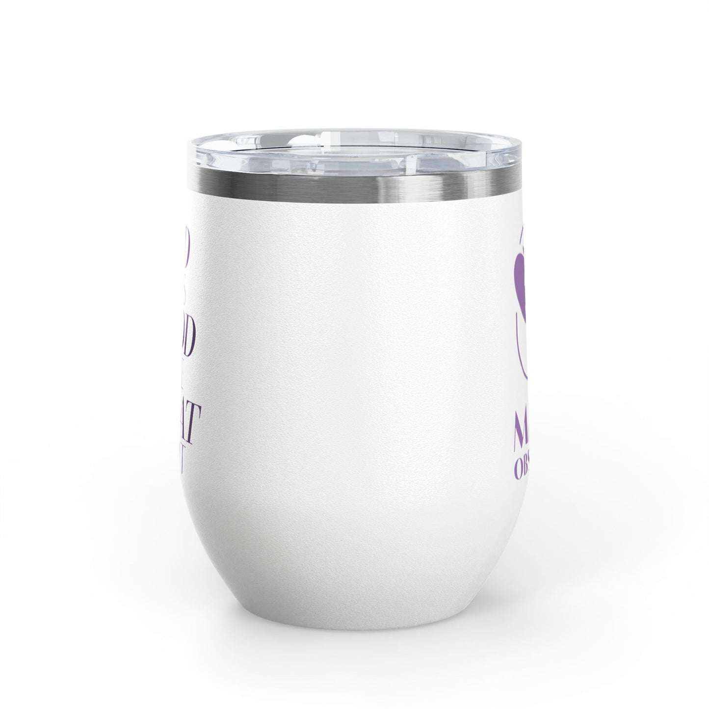 Bad Tiles. Good WIne. Great Night wine tumbler