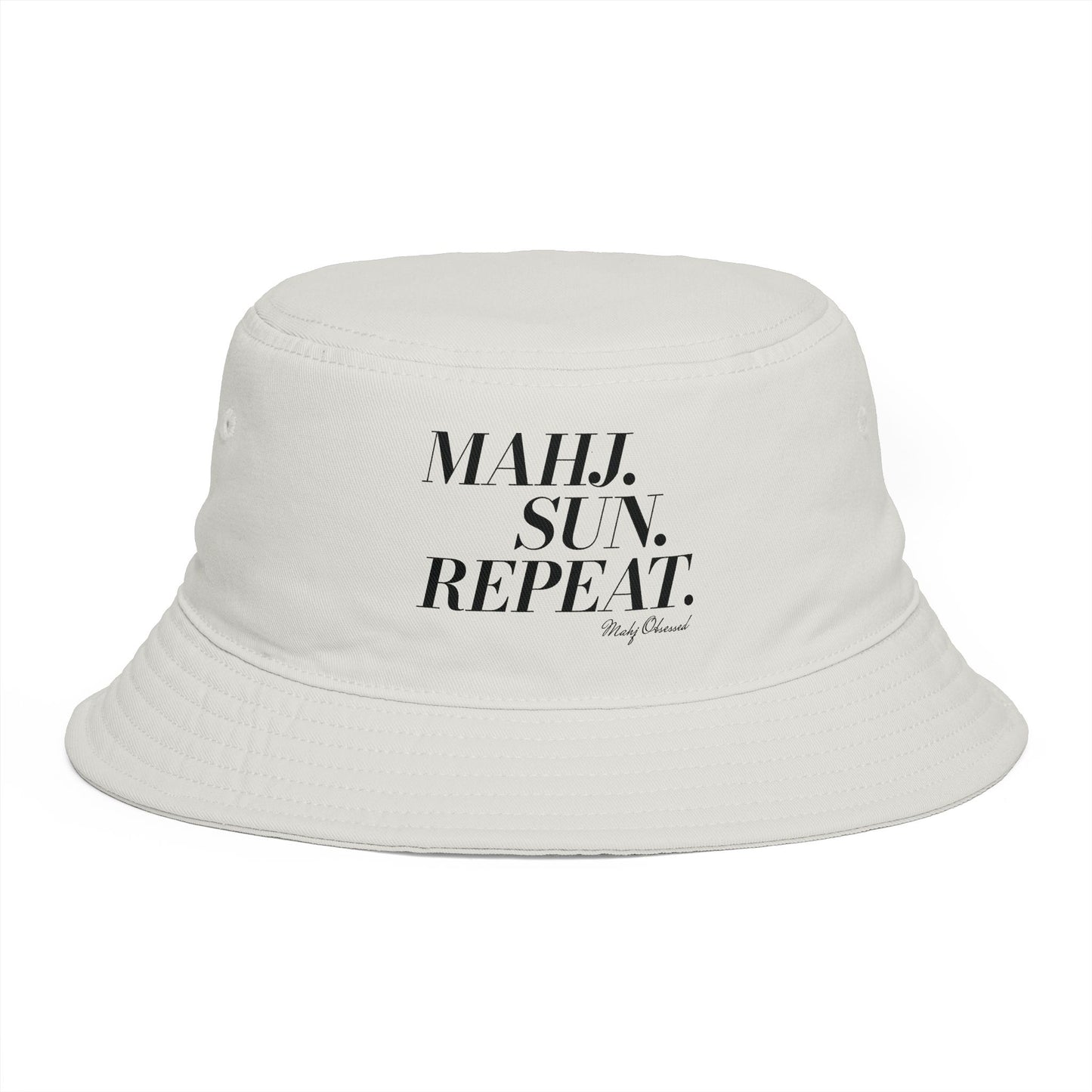 Mahj. Sun. Repeat Bucket Hat