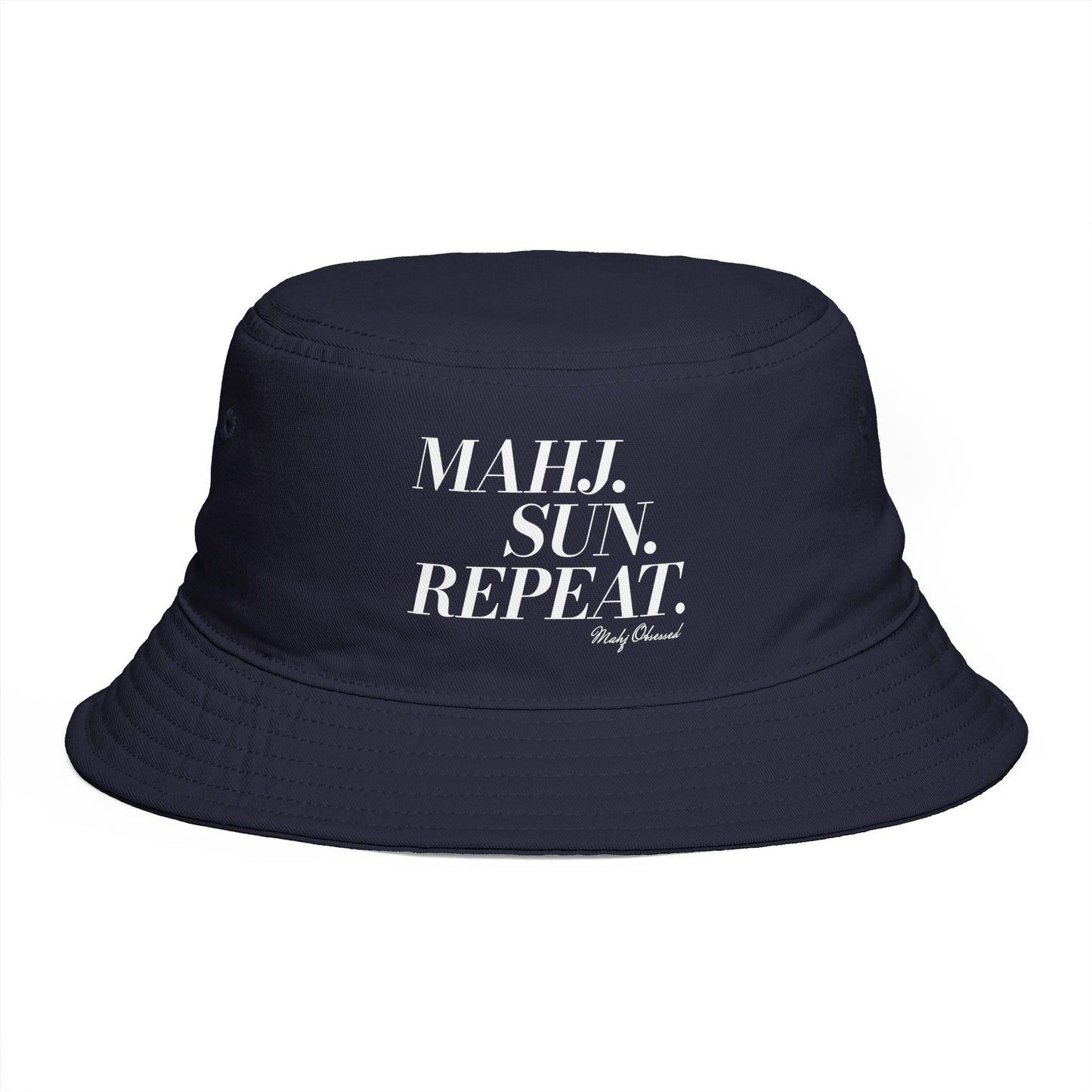 Mahj. Sun. Repeat Bucket Hat
