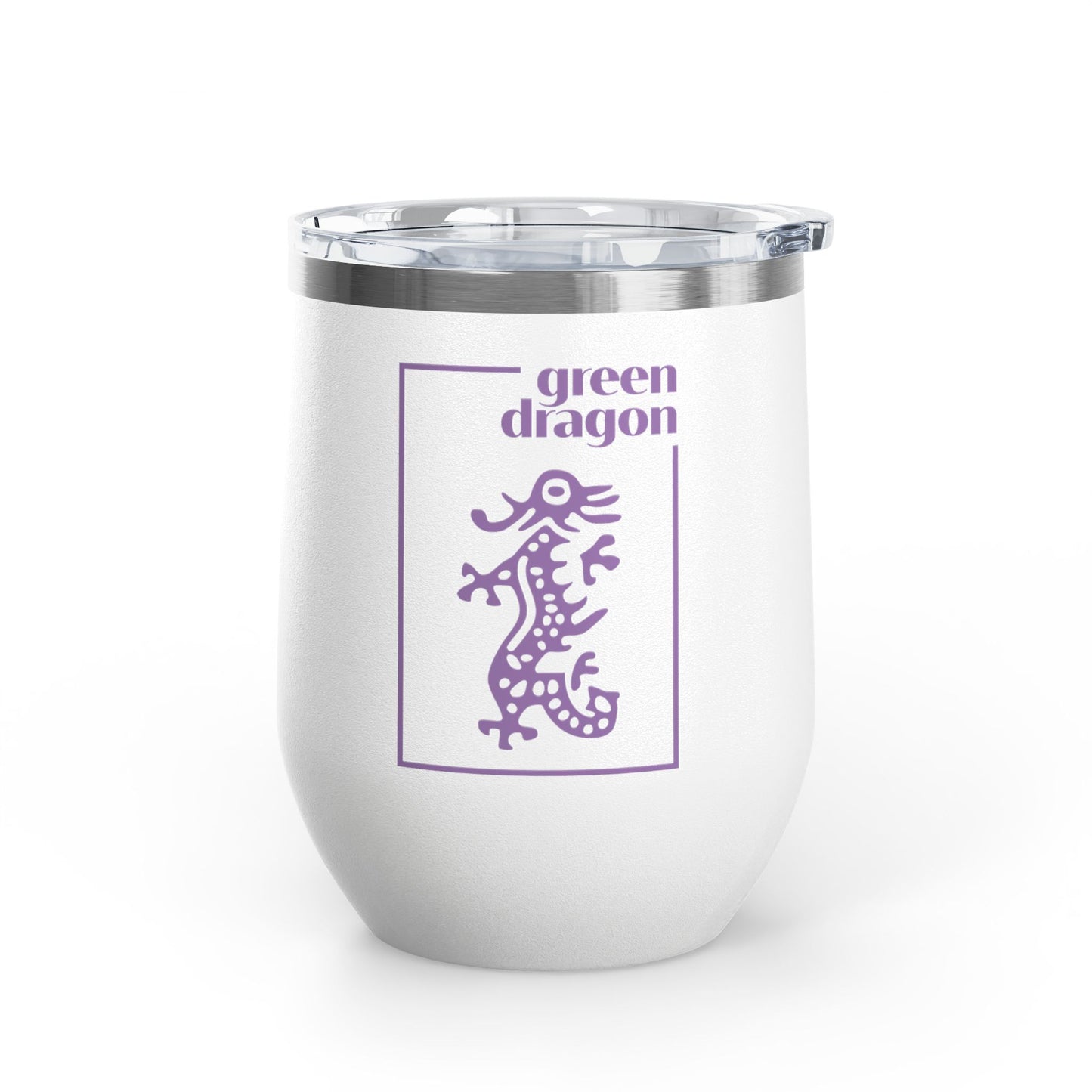 Green Dragon Wine Tumbler
