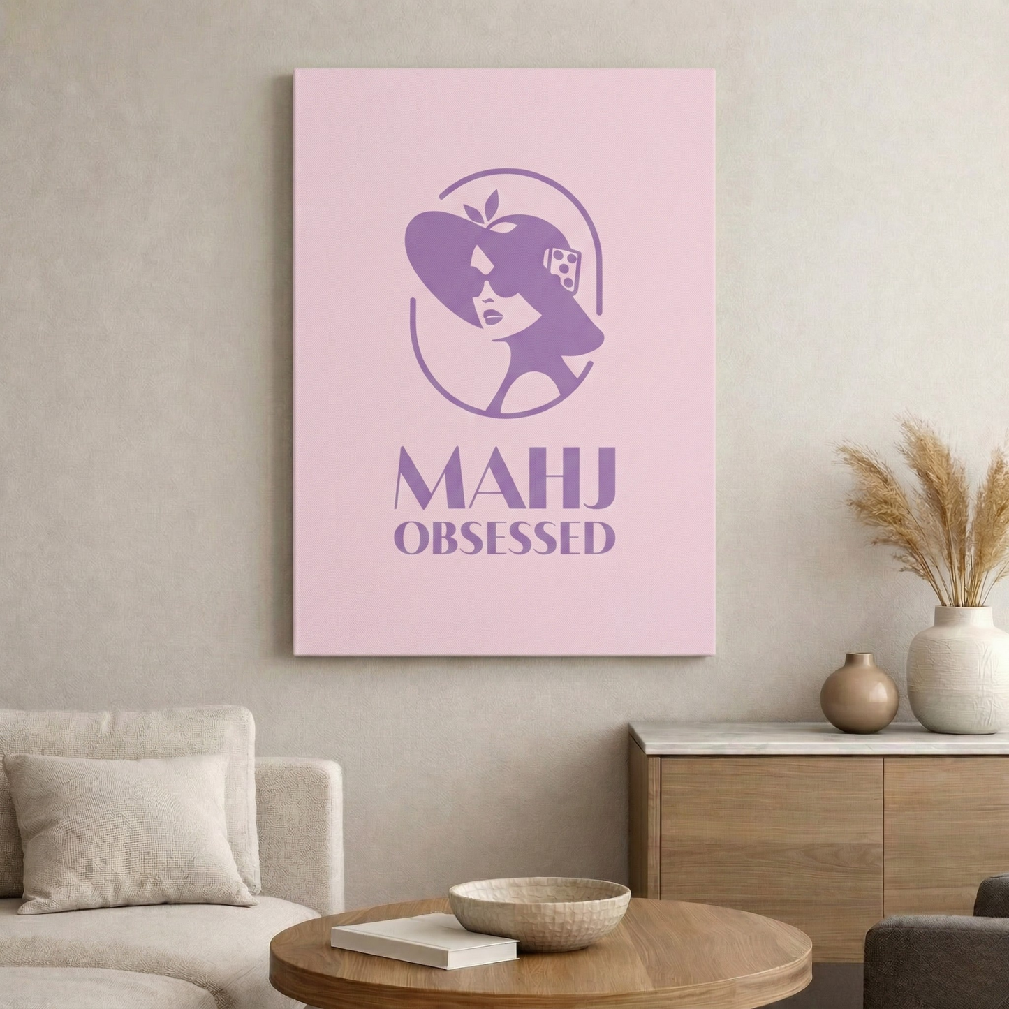 The Icon Lavender Canvas