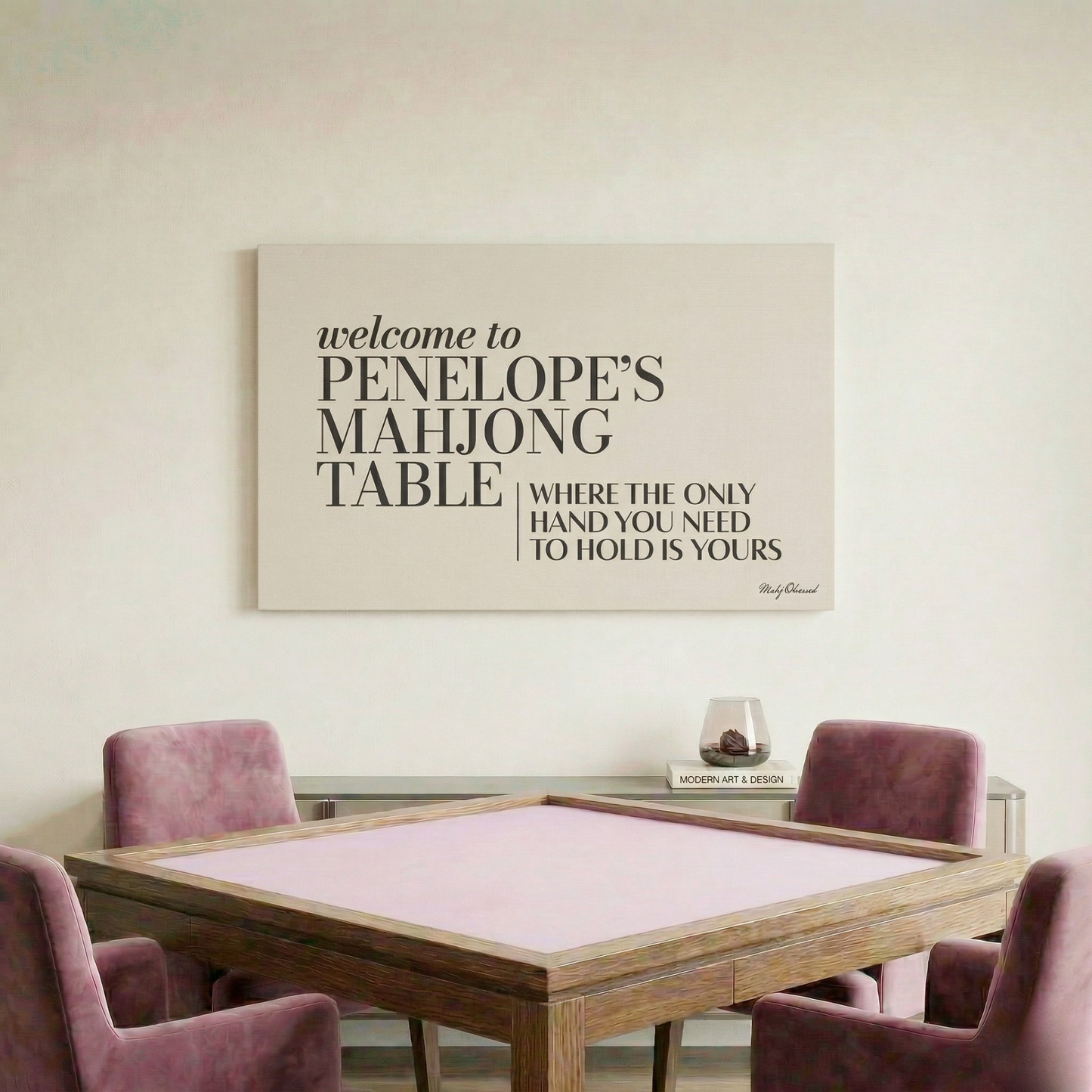 Independent Table Ivory Canvas
