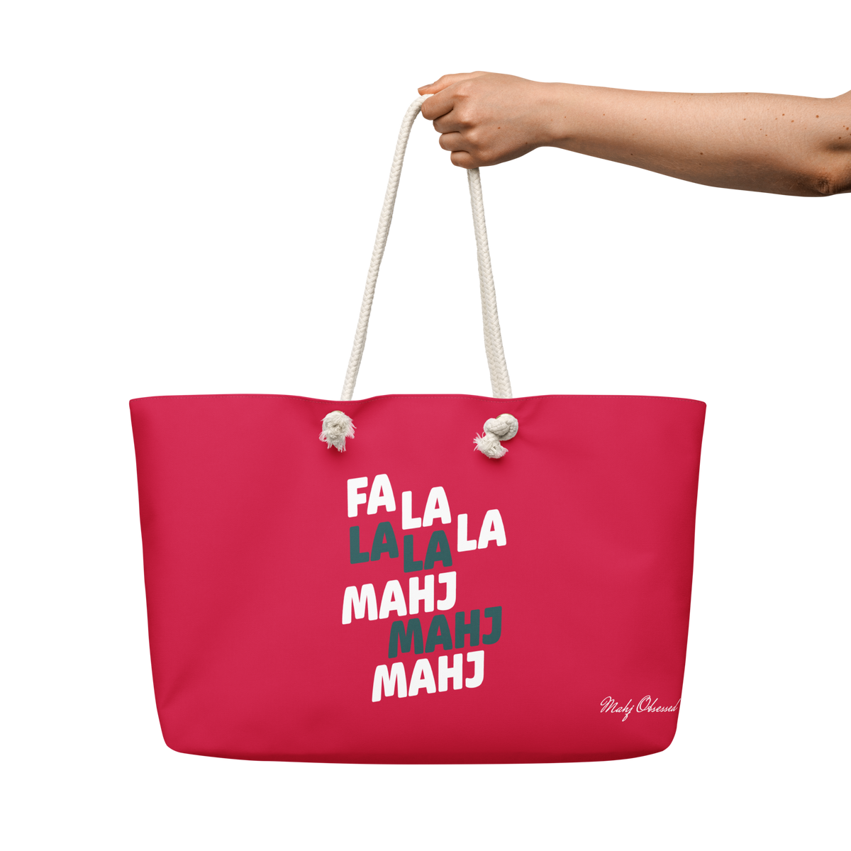 Fa La La Mahj weekender bag