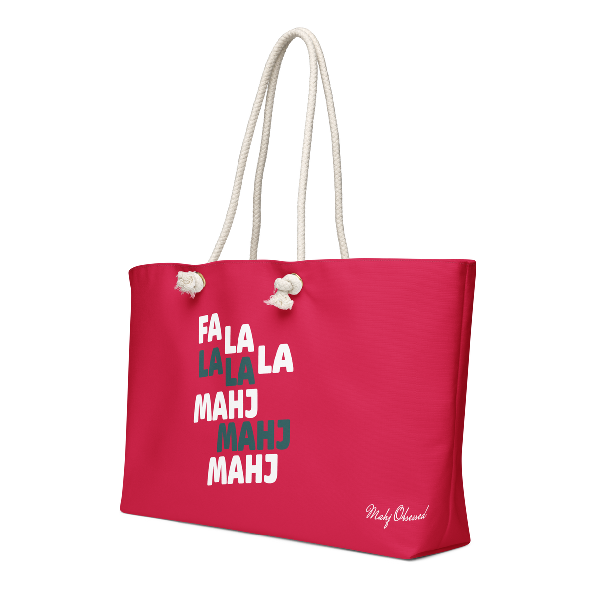 Fa La La Mahj weekender bag