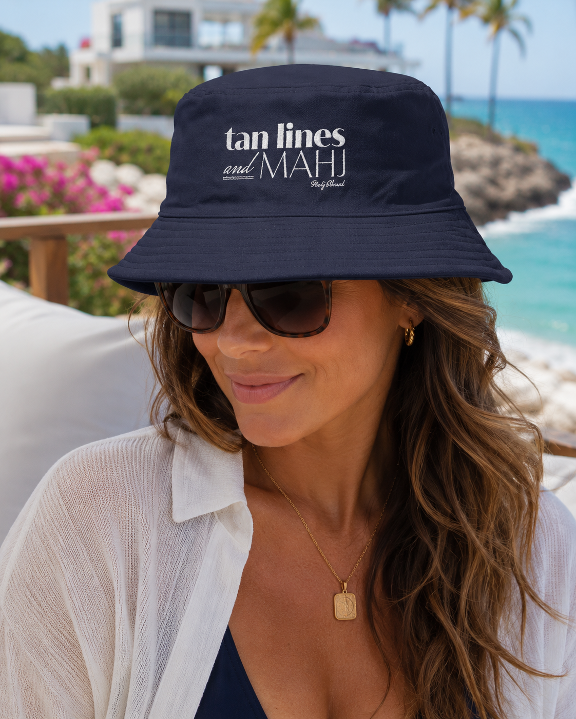 Tan Lines & Mahj Bucket Hat