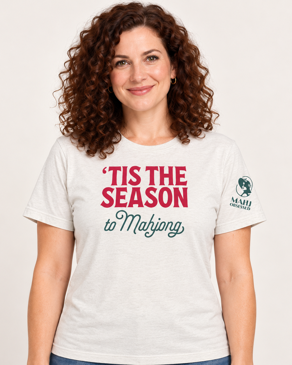 'Tis the Season to Mahjong t-shirt