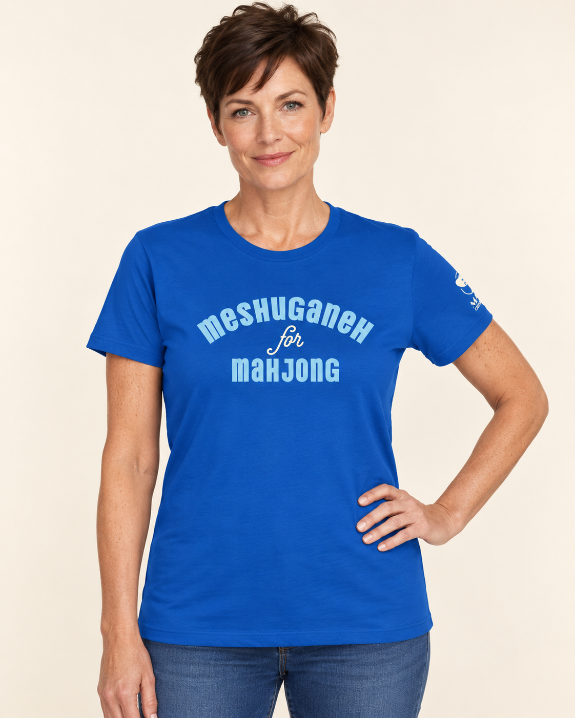 Meshuganeh for Mahjong t-shirt