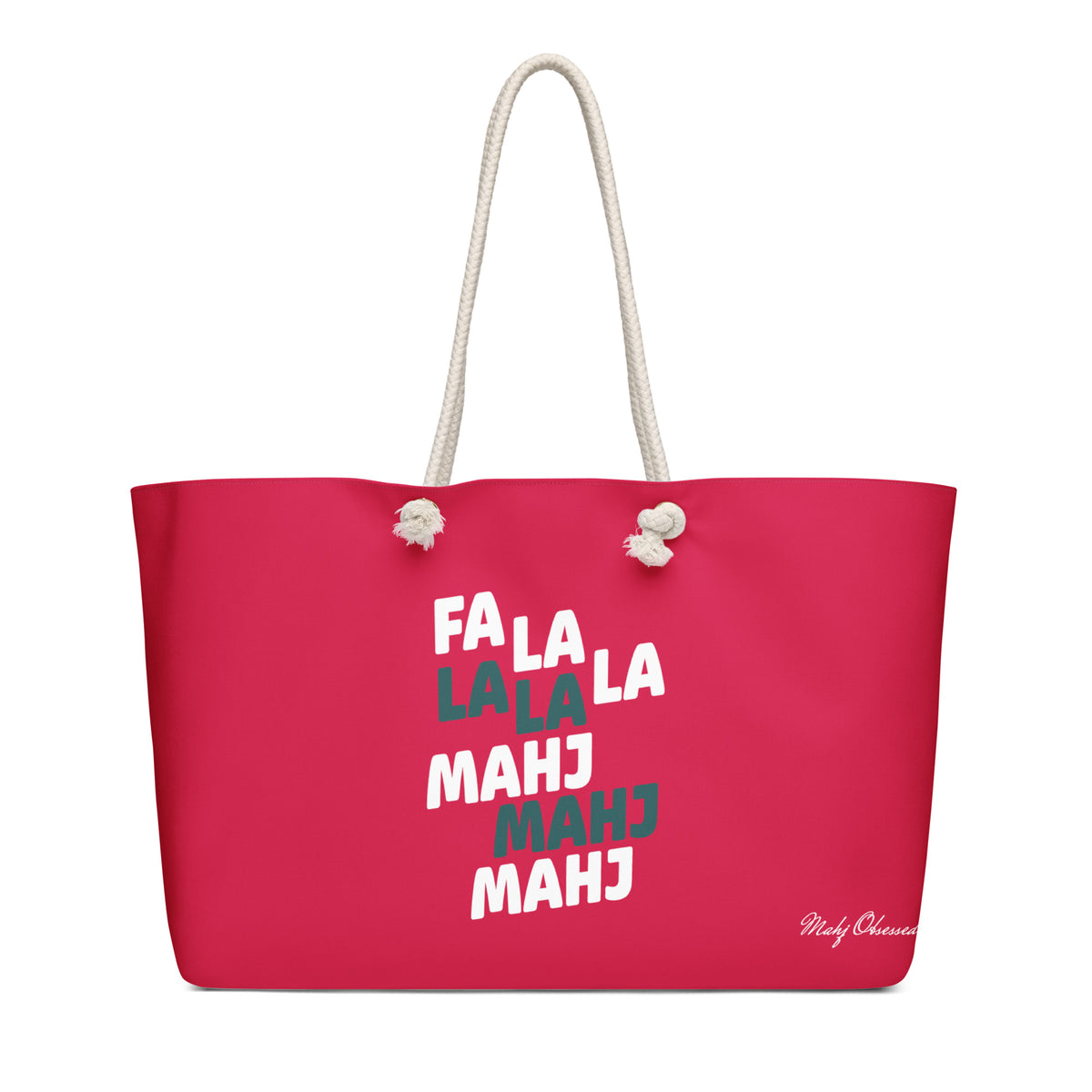 Fa La La Mahj weekender bag