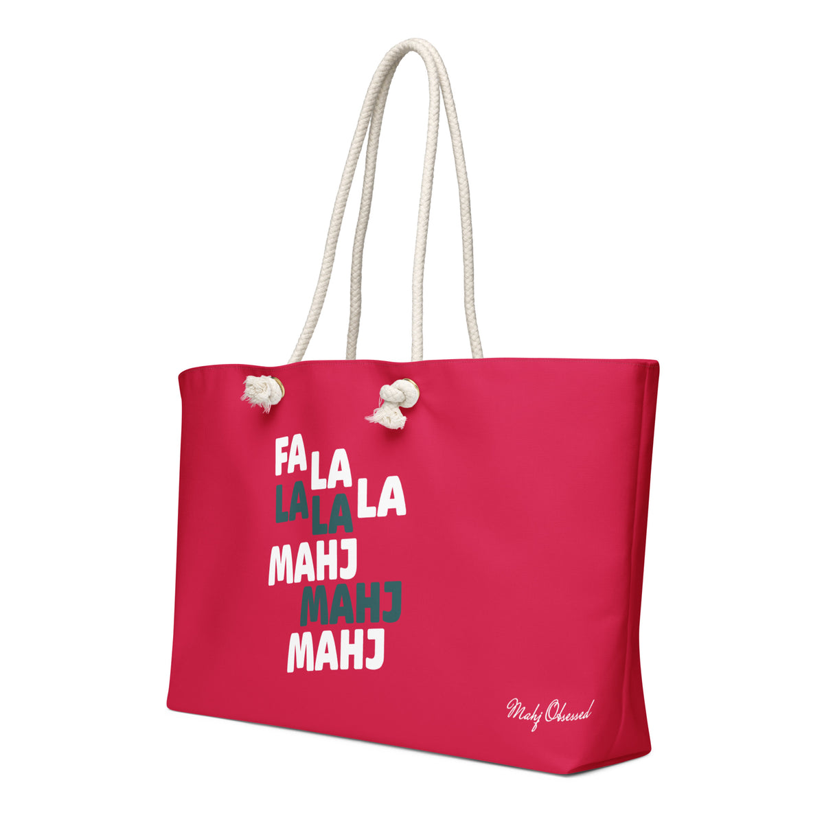 Fa La La Mahj weekender bag