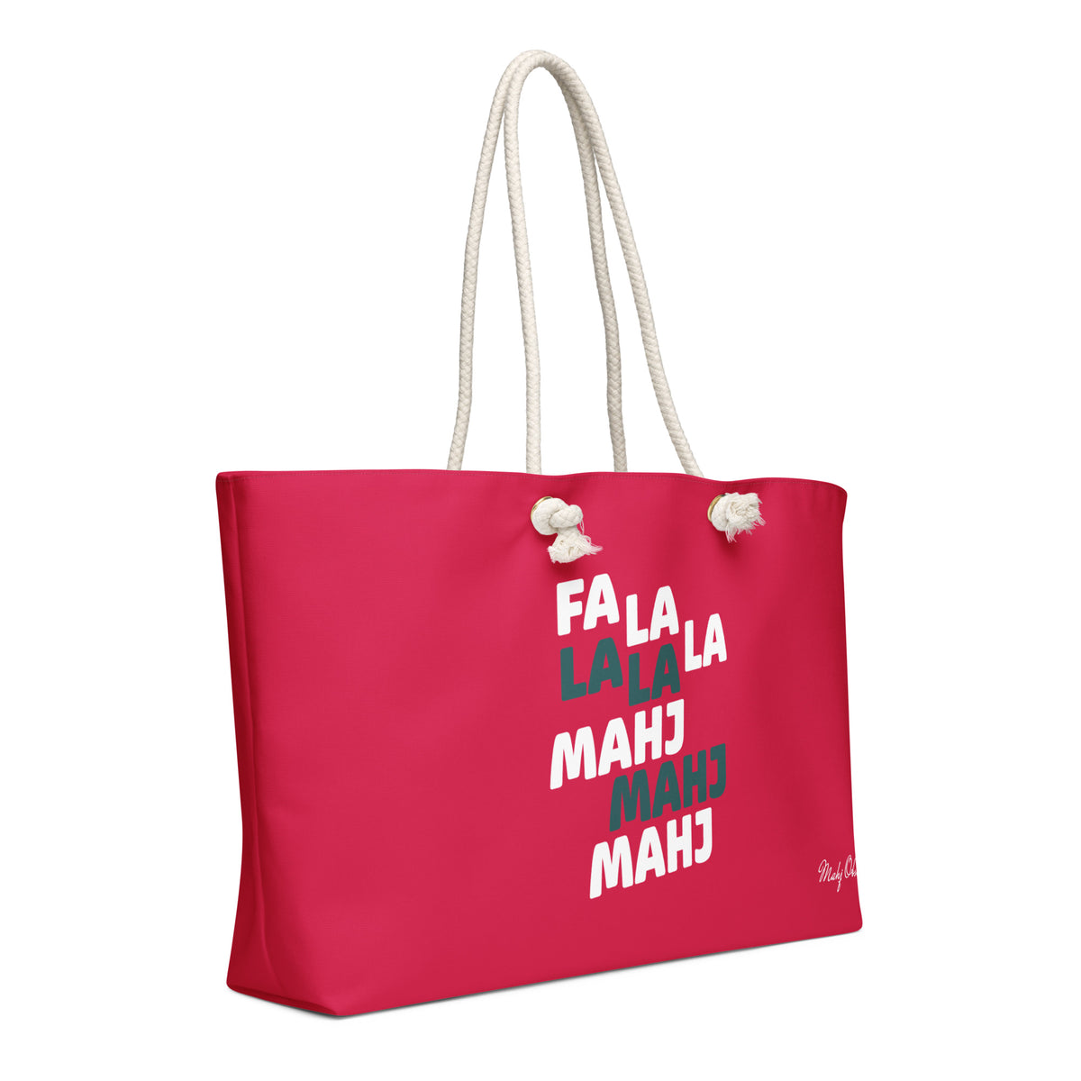 Fa La La Mahj weekender bag