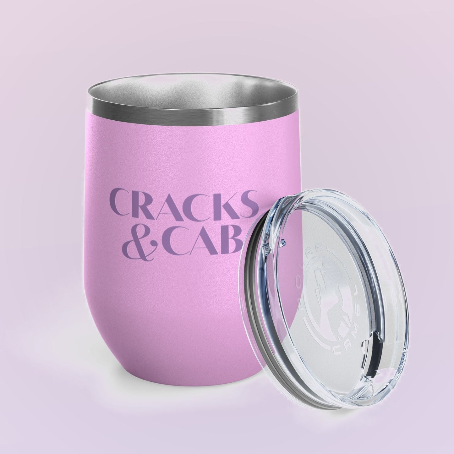 Cracks & Cab Wine Tumbler