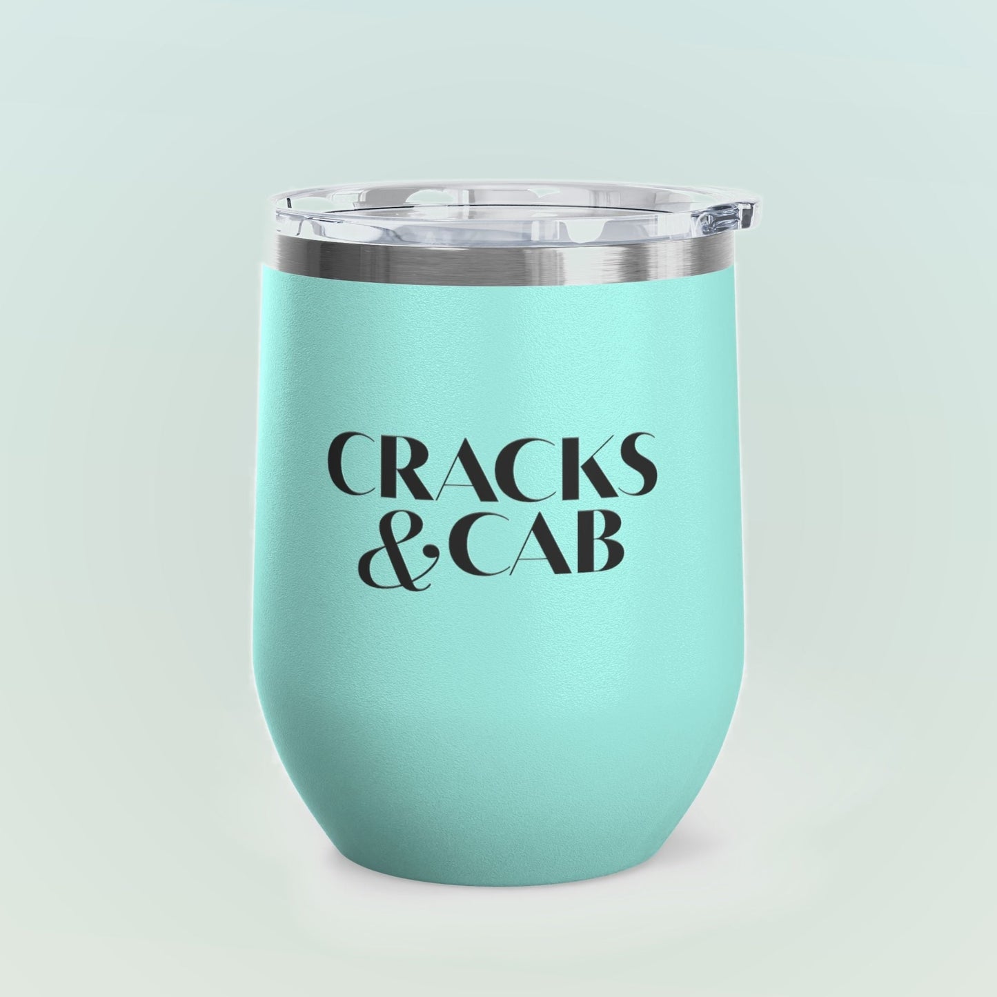 Cracks & Cab Wine Tumbler
