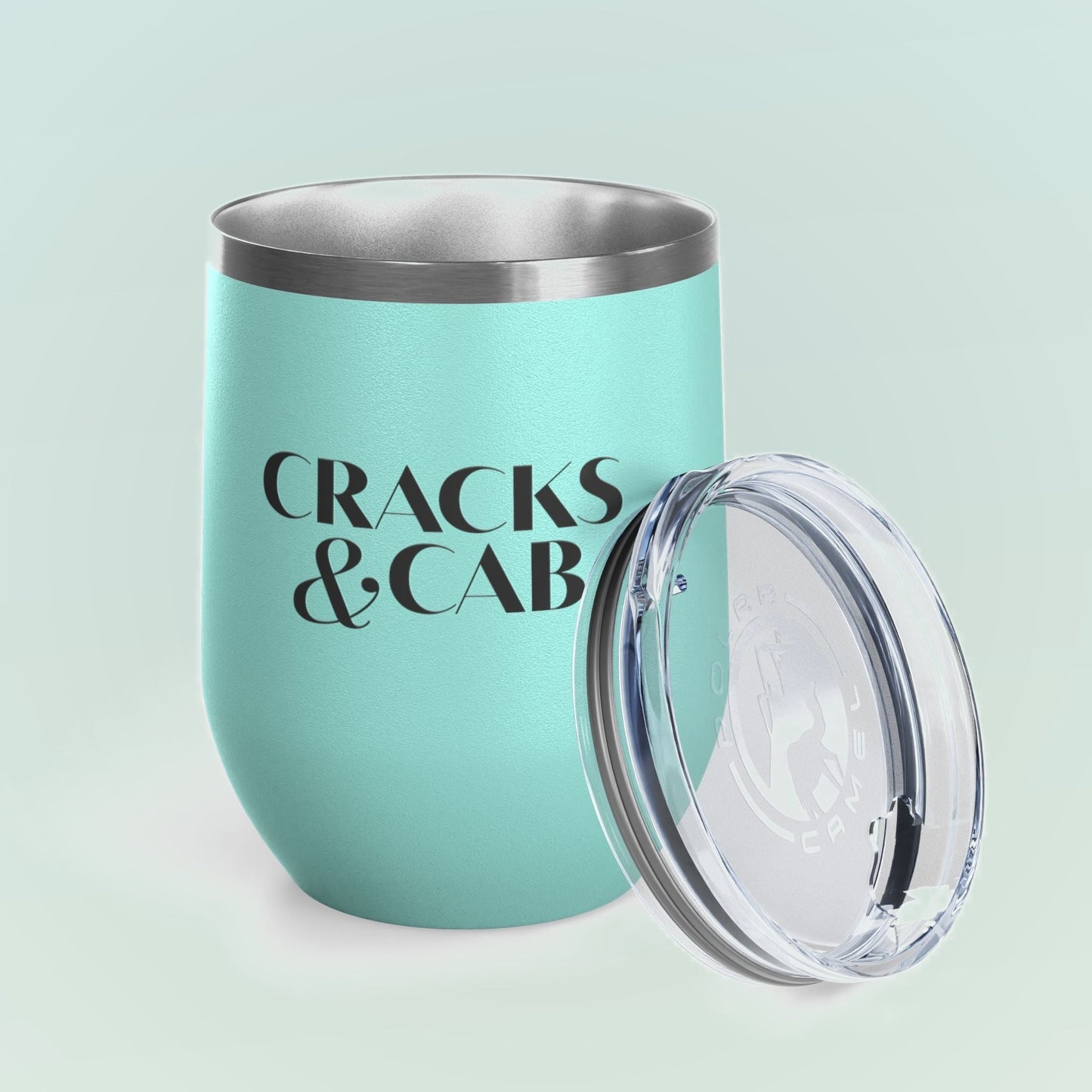 Cracks & Cab Wine Tumbler