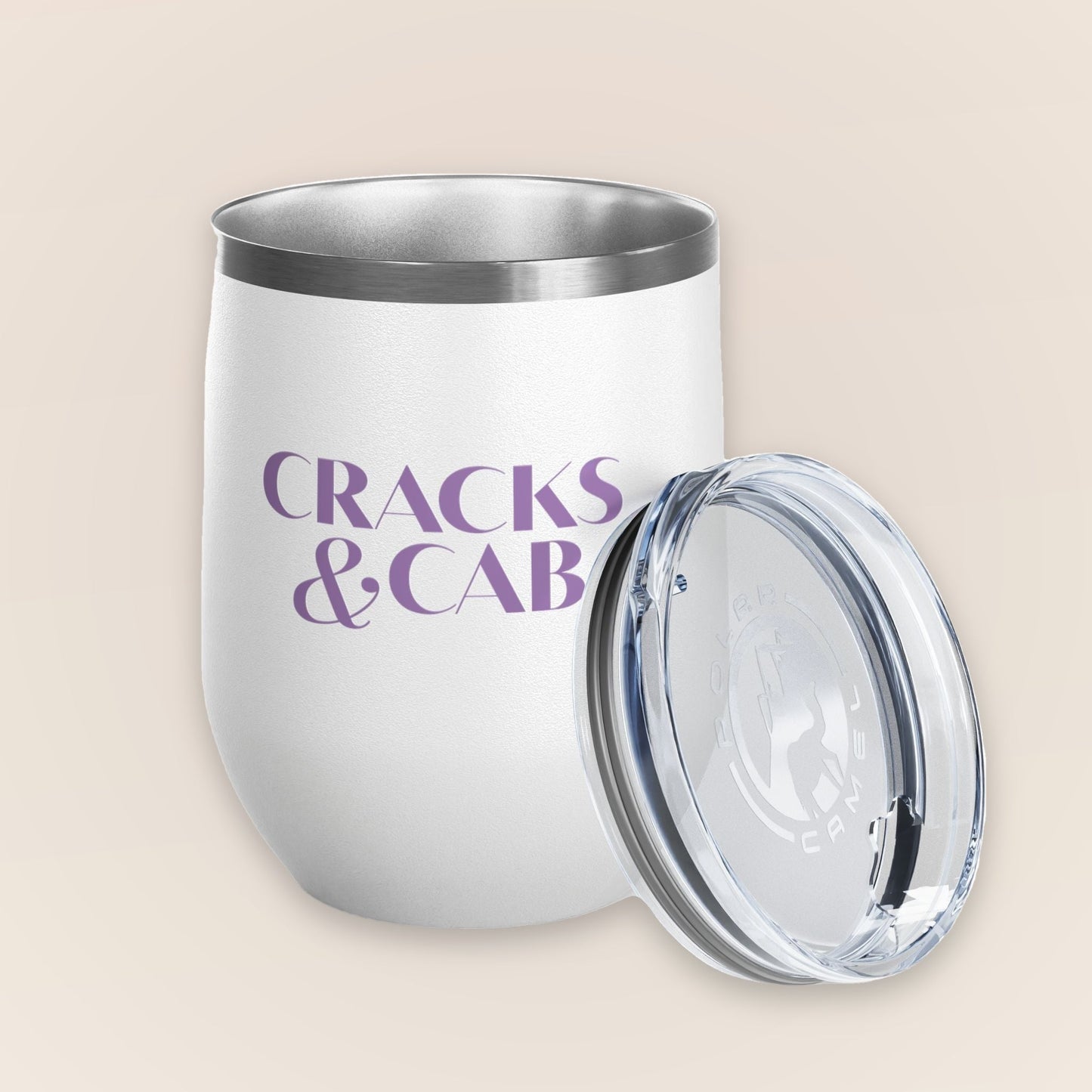 Cracks & Cab Wine Tumbler