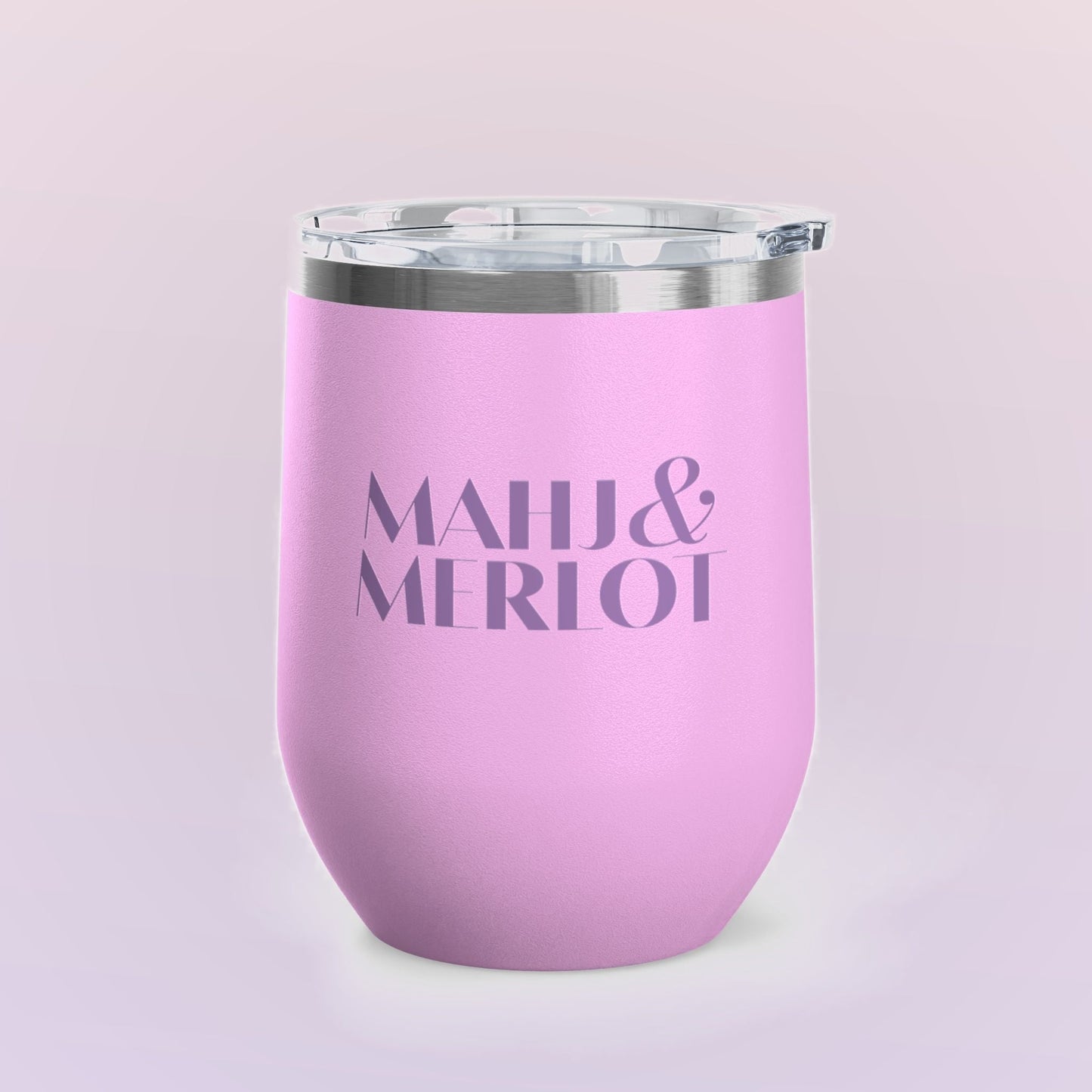 Mahj & Merlot Wine Tumbler