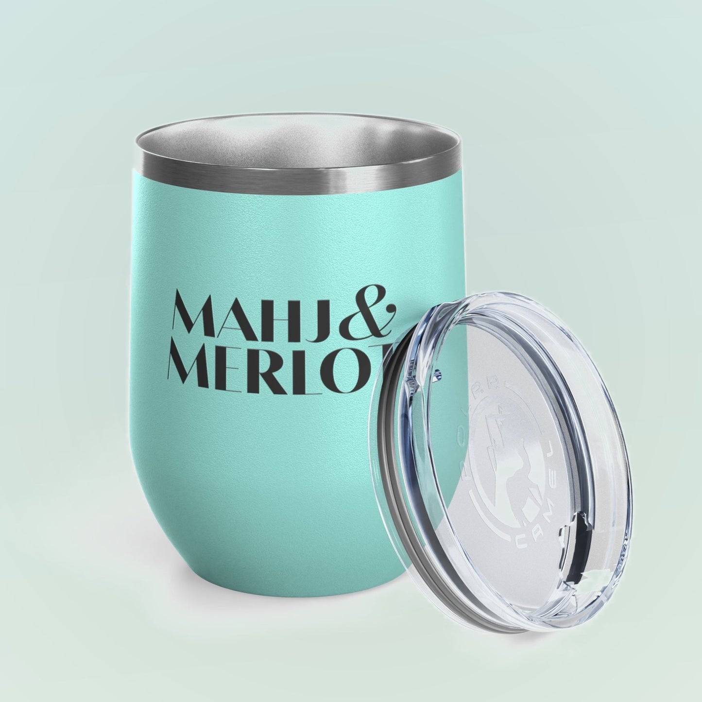 Mahj & Merlot Wine Tumbler