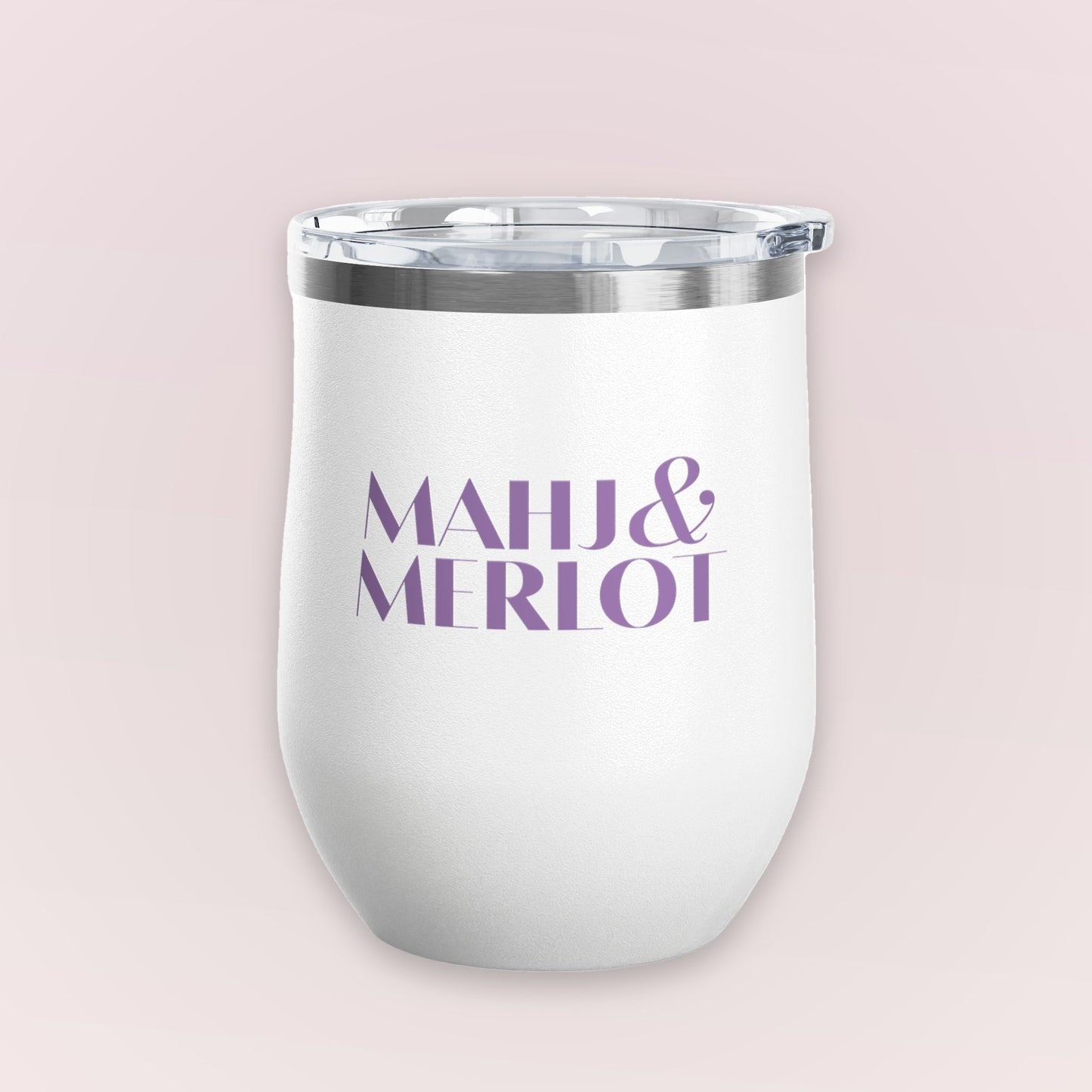Mahj & Merlot Wine Tumbler