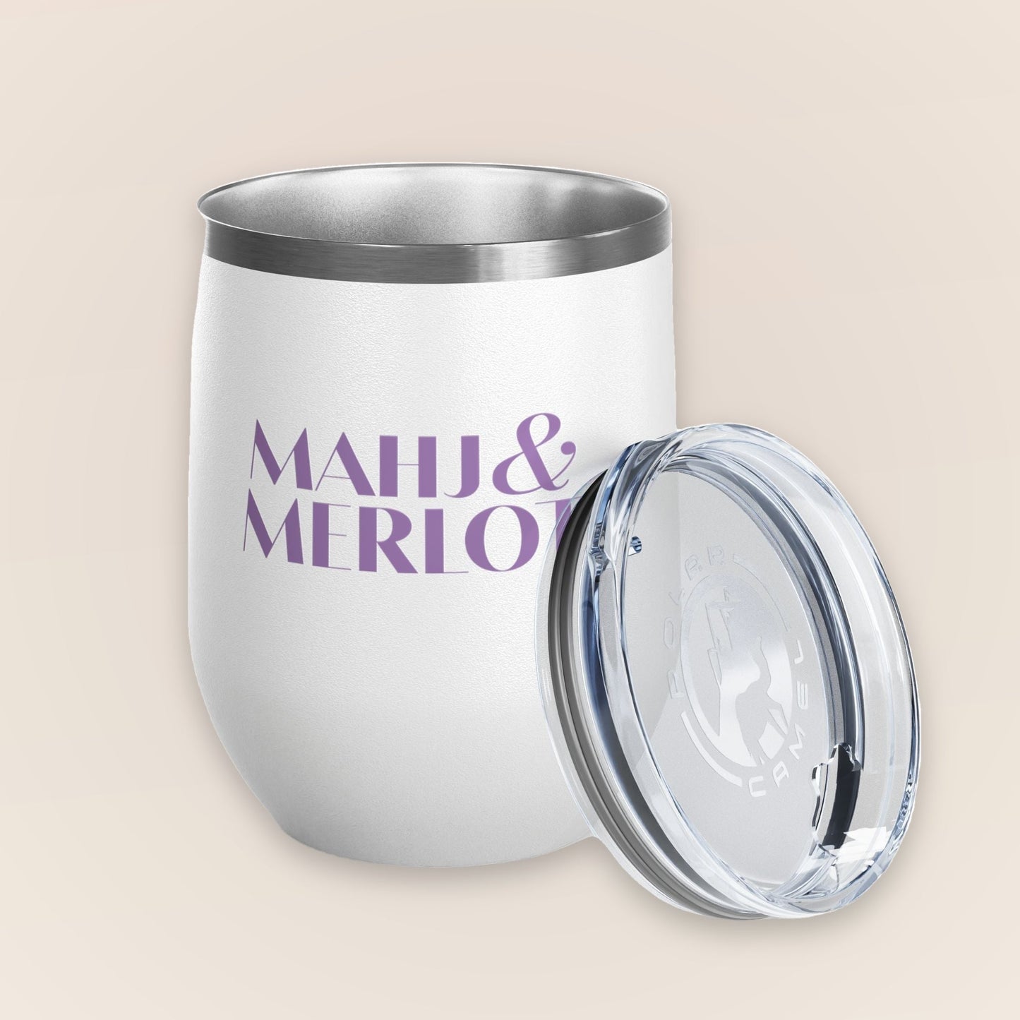 Mahj & Merlot Wine Tumbler